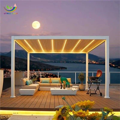 Oq alyuminiy pergola tom
